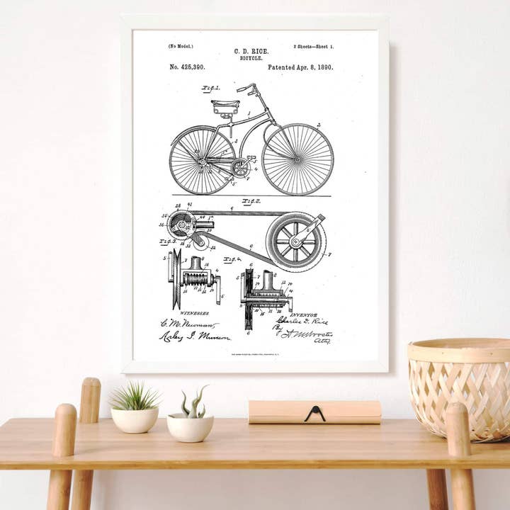 Esque – Großhandel Poster – Vintage-Fahrrad-Plakat