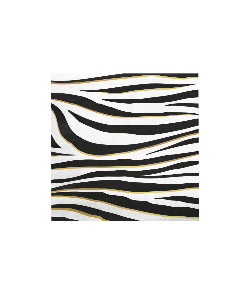 PD Party - Wholesale Disposable Napkin - Napkins - Zebra