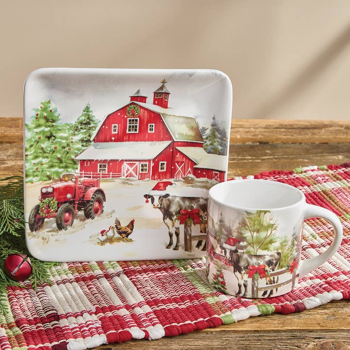 Park Designs - Wholesale Coffee mug - Christmas At The Farm Mug1