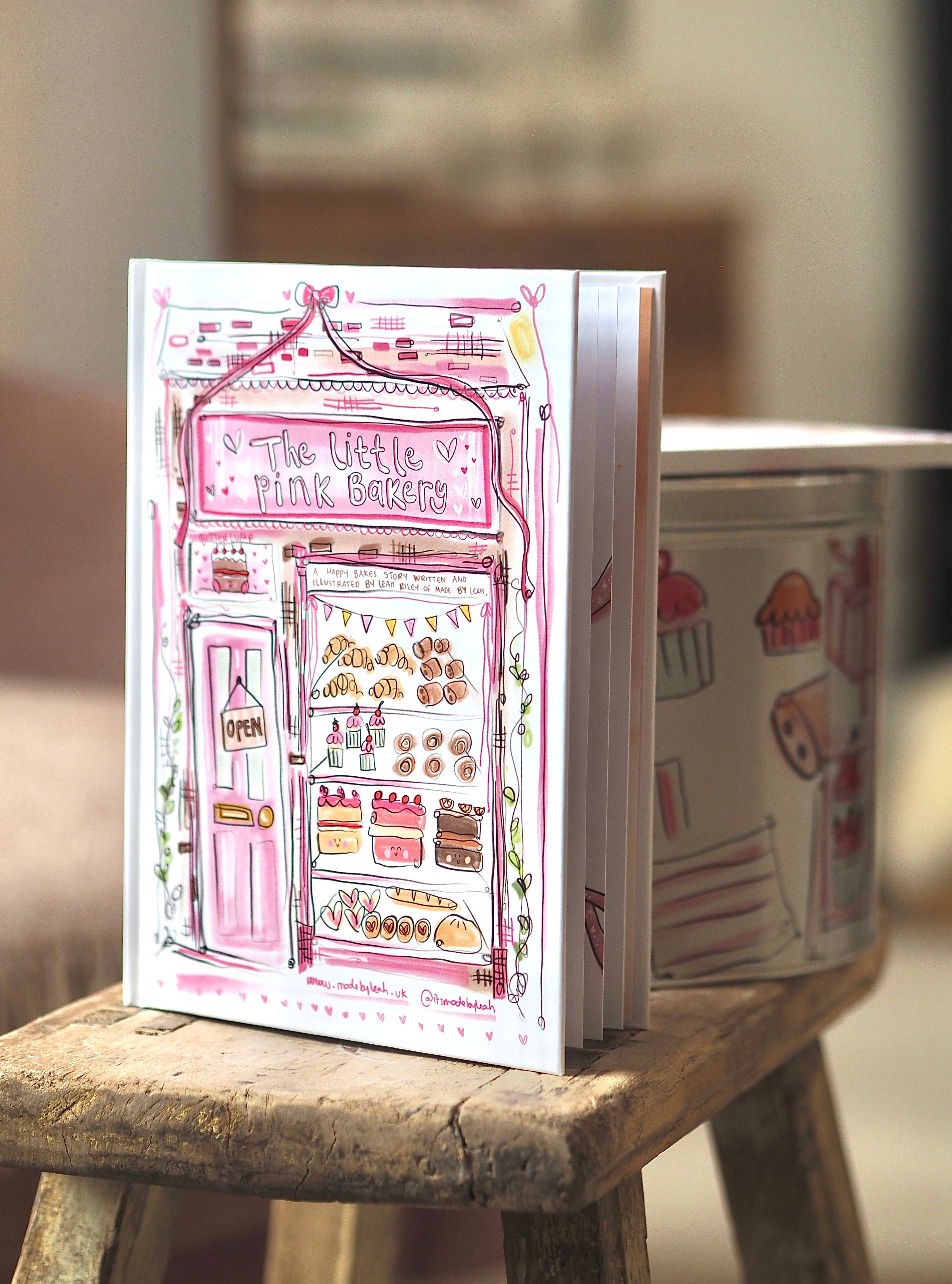Made by Leah – wholesale Pre-school book (3–5) – ‘The Little Pink Bakery’ Children’s Book23