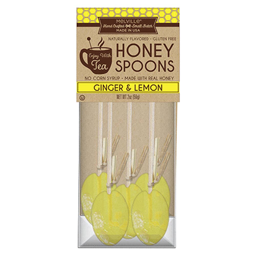 Melville Candy Company - Wholesale Honey - Ginger Lemon Honey Spoons2