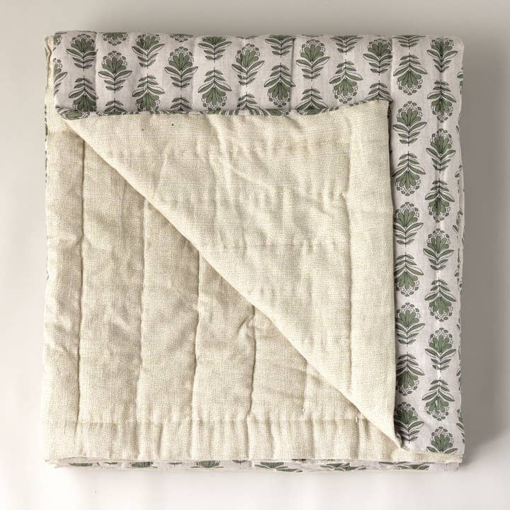 Co.House Designs - Wholesale Quilt - Charlie Block Print Quilt4