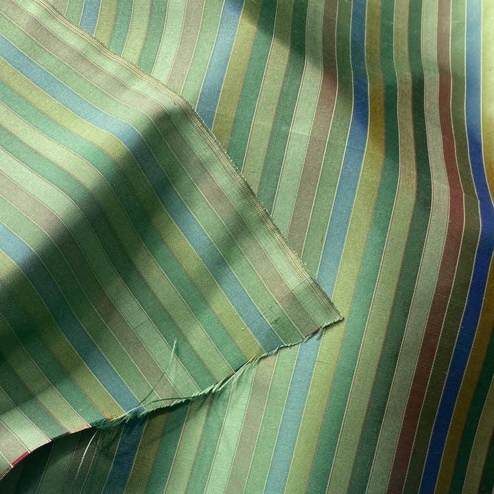 Fancy Styles Fabric – wholesale Fabric – Duchess Roxanne Designer 100% Silk Taffeta - Blue, Green, &1