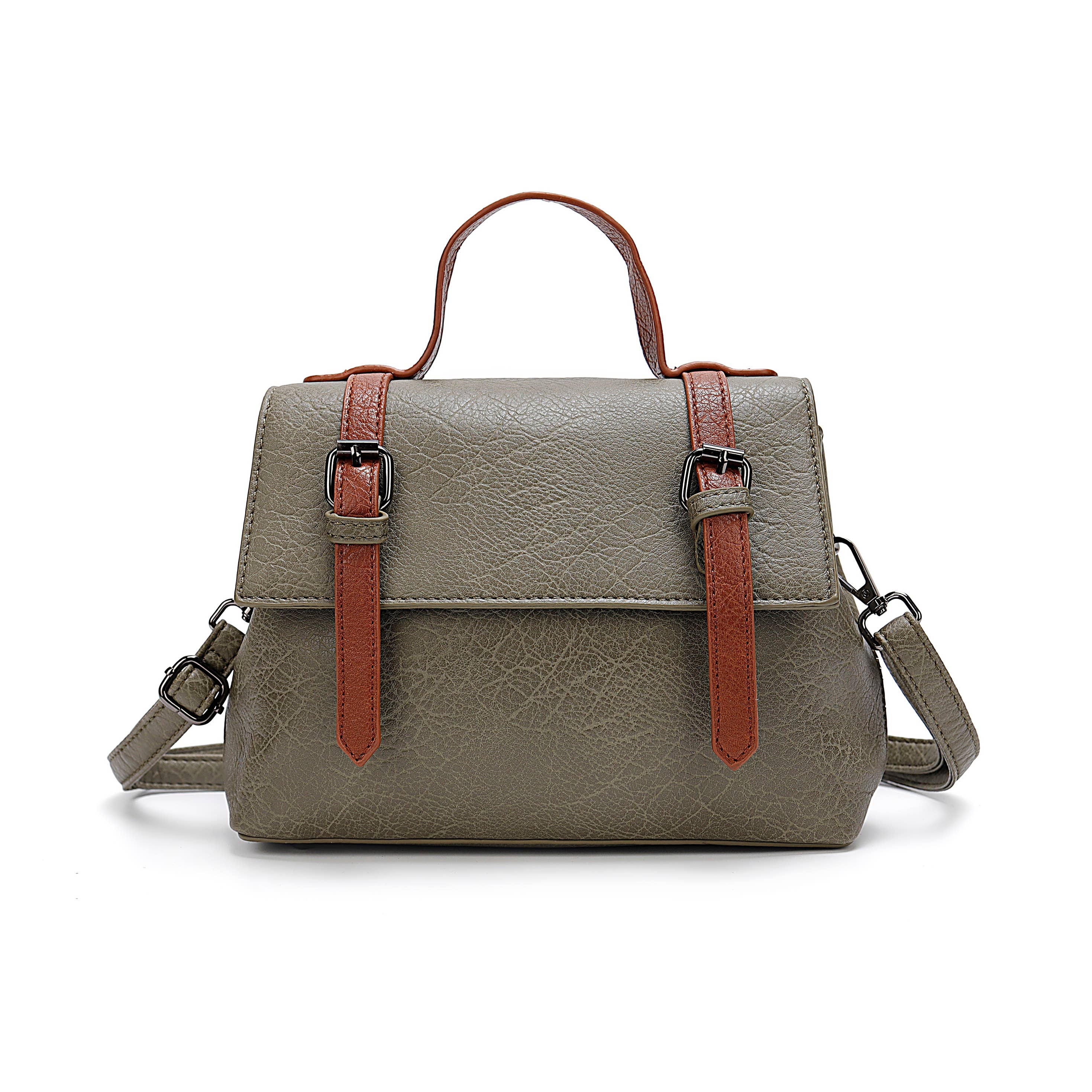 Superbia – Mala com alça superior – Mulher por atacado – Mala de Mão Bicolor em Pele Sintética Superbia (Gama Carla)12