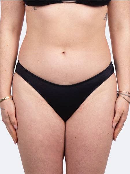 black menstrual swimsuit panties for wholesale by Moodz