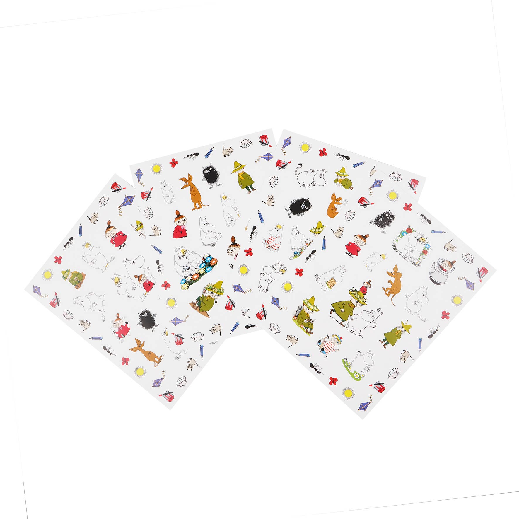 Barbo Toys - Wholesale Puzzle - Kids - Moomin Stickers - Friends1