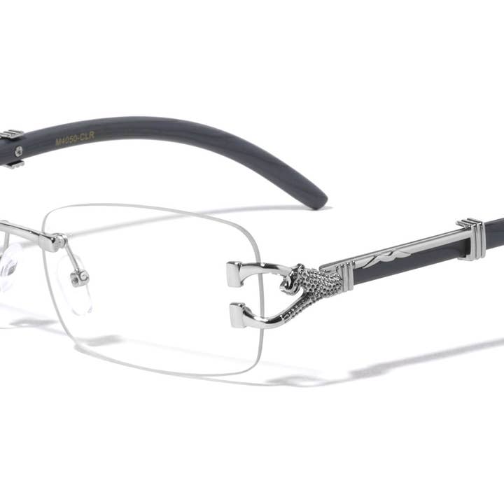 Randlose Holzmaserung Klare Linse m4050-clr für den Großhandel von Sunrayzz Imports