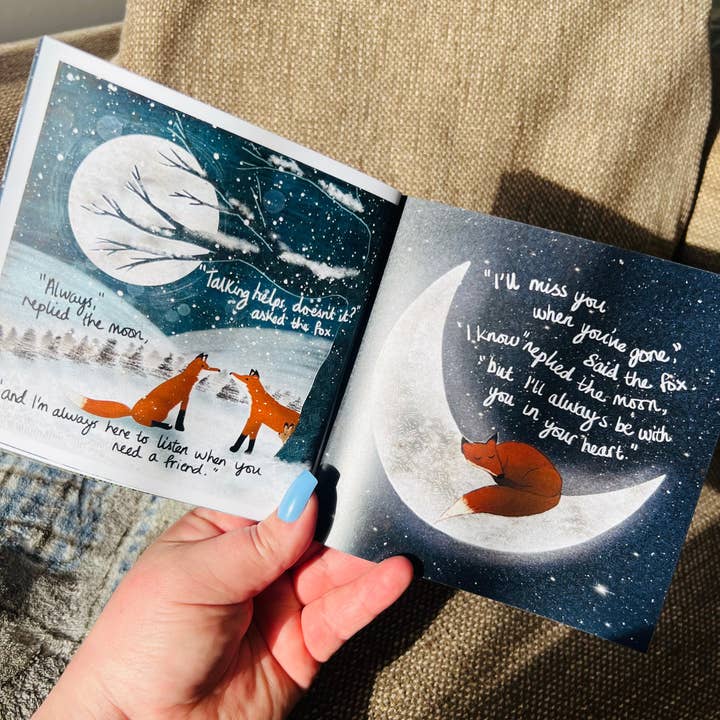 Fox Under The Moon - Wholesale Book - Kids - Hug In A Book mini book