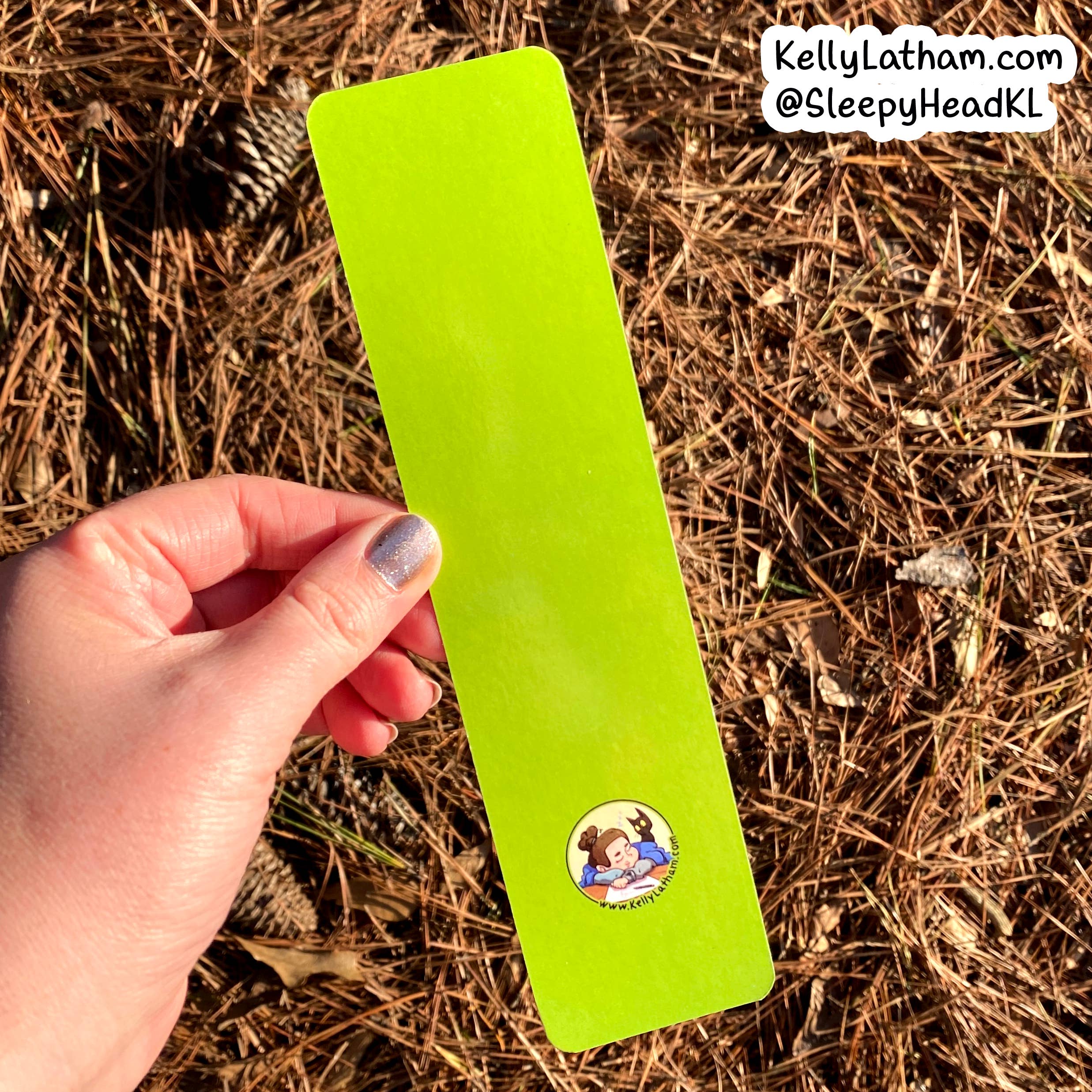 Kelly Latham Art – wholesale Bookmark – One More Book Bookmark Funny Bookish Bookstore Gift Reader2