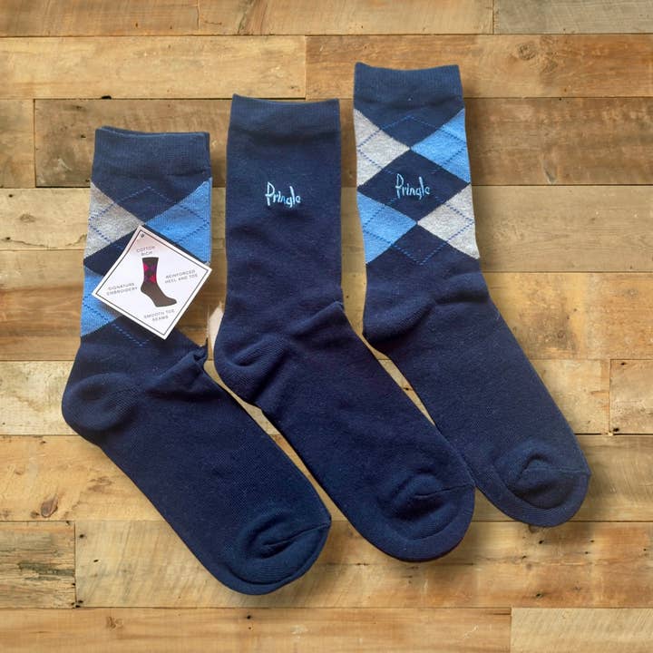 Pack of 3 Pringle of Scotland socks for women for wholesale by Pringle of Scotland