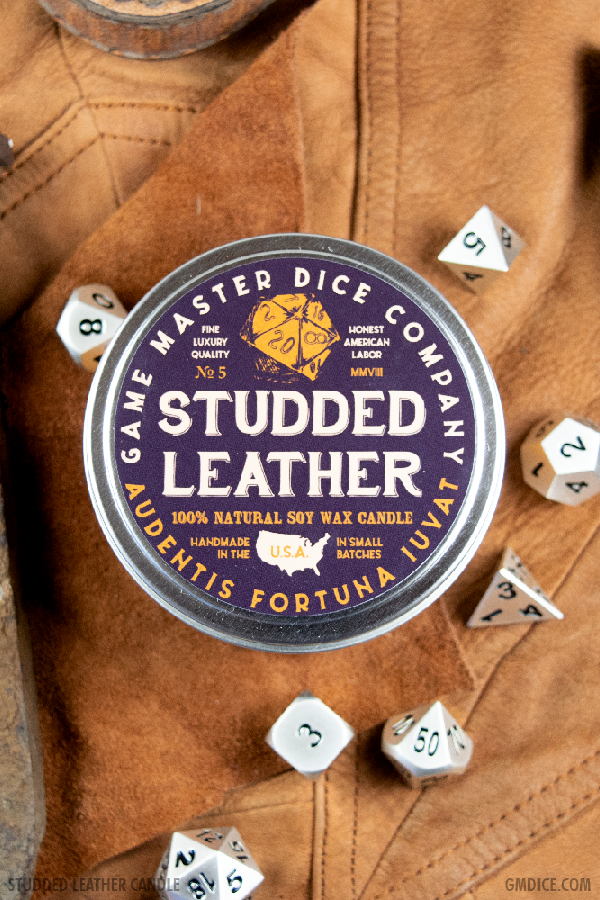 Game Master Dice – wholesale Reseljus – Dubbade Läder Gaming Ljus3