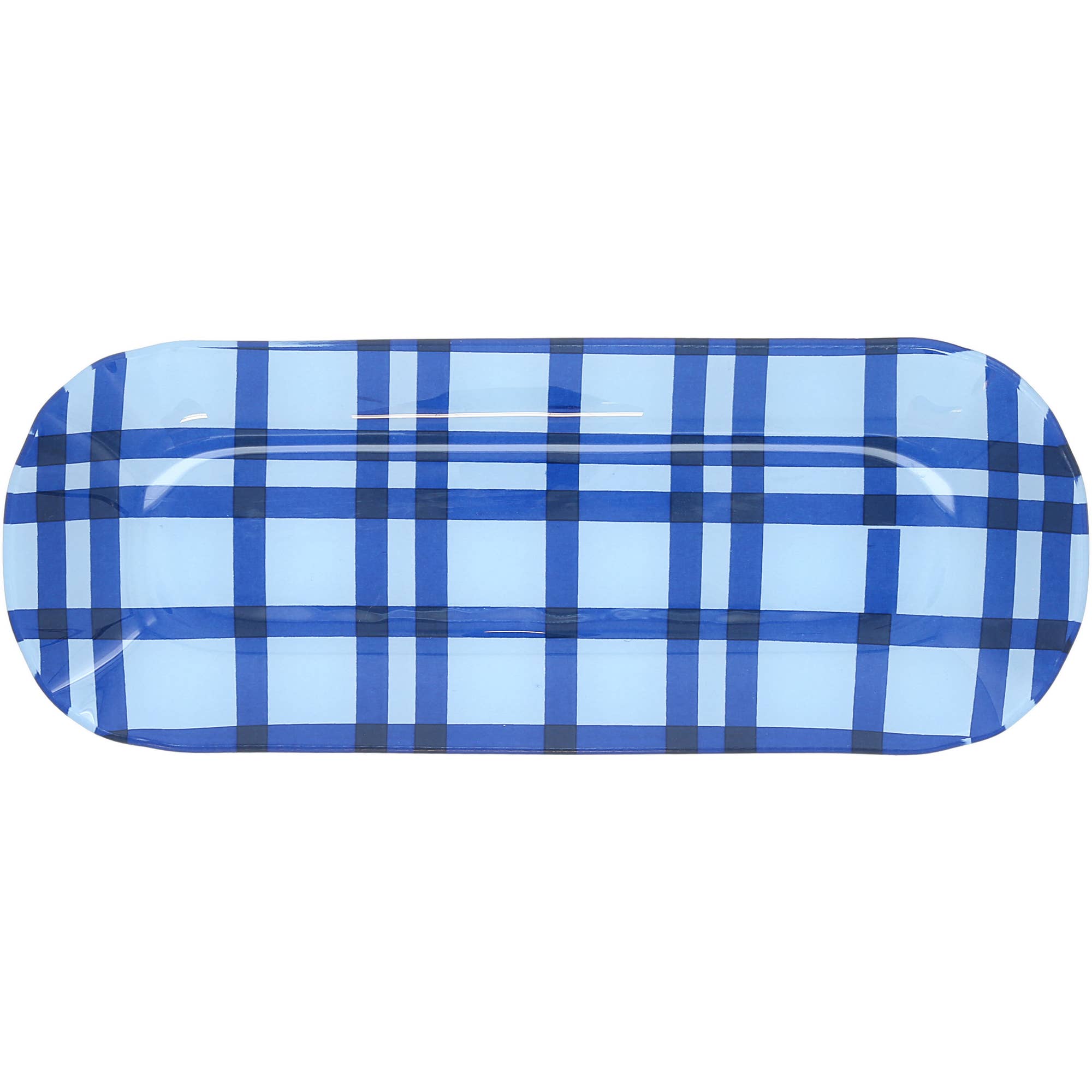 Pavilion - Wholesale Serving Tray - Lemons - 11" Glass Serving Tray with 3 Bowls6