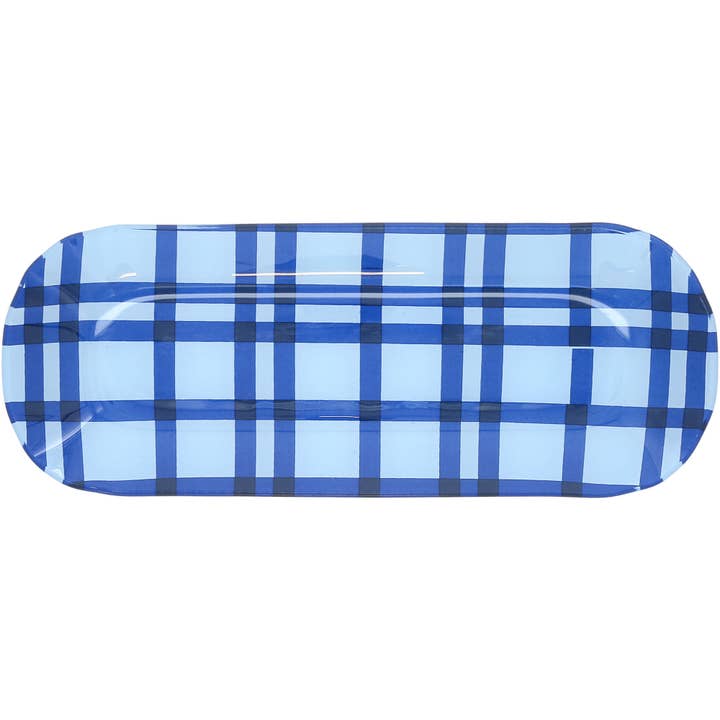 Pavilion - Wholesale Serving Tray - Lemons - 11" Glass Serving Tray with 3 Bowls6