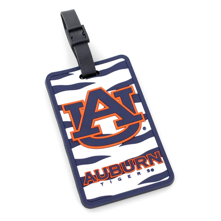 NCAA Auburn Tigers Soft Luggage Tag for wholesale by Aminco USA