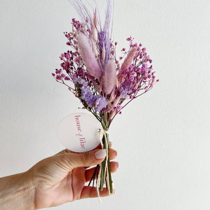 Bouquets de fleurs séchées Ombre pour la vente par House of Lilac