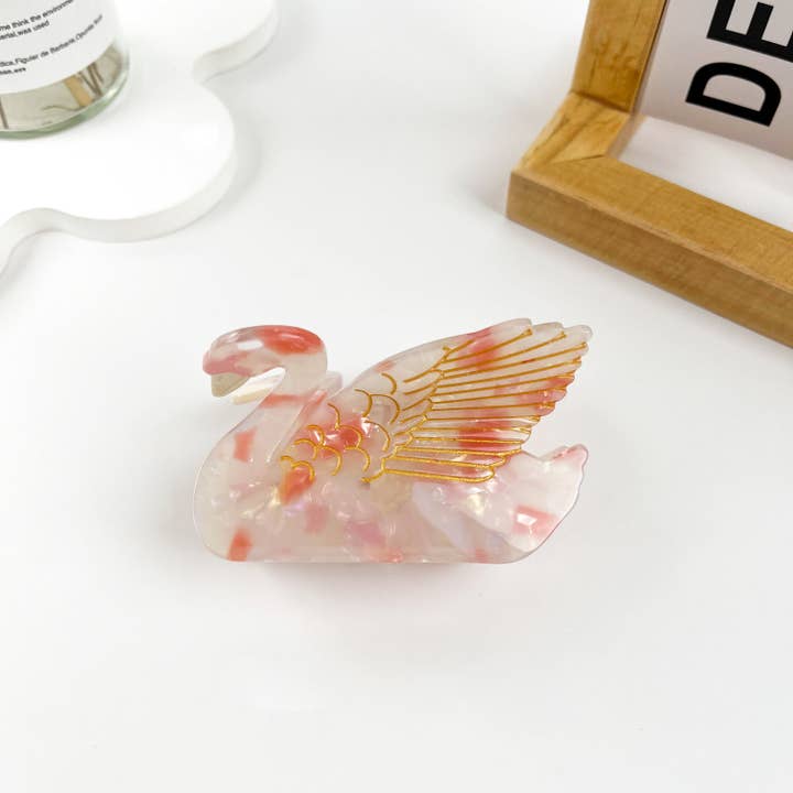 mildstyles - Wholesale Haarclip - Dames - Elegante klauwclip van zwanenacetaat voor dierenhaar5