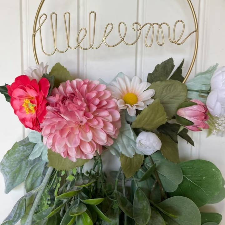 CharlieHaze - Wholesale Wreath - Floral Welcome Wreath