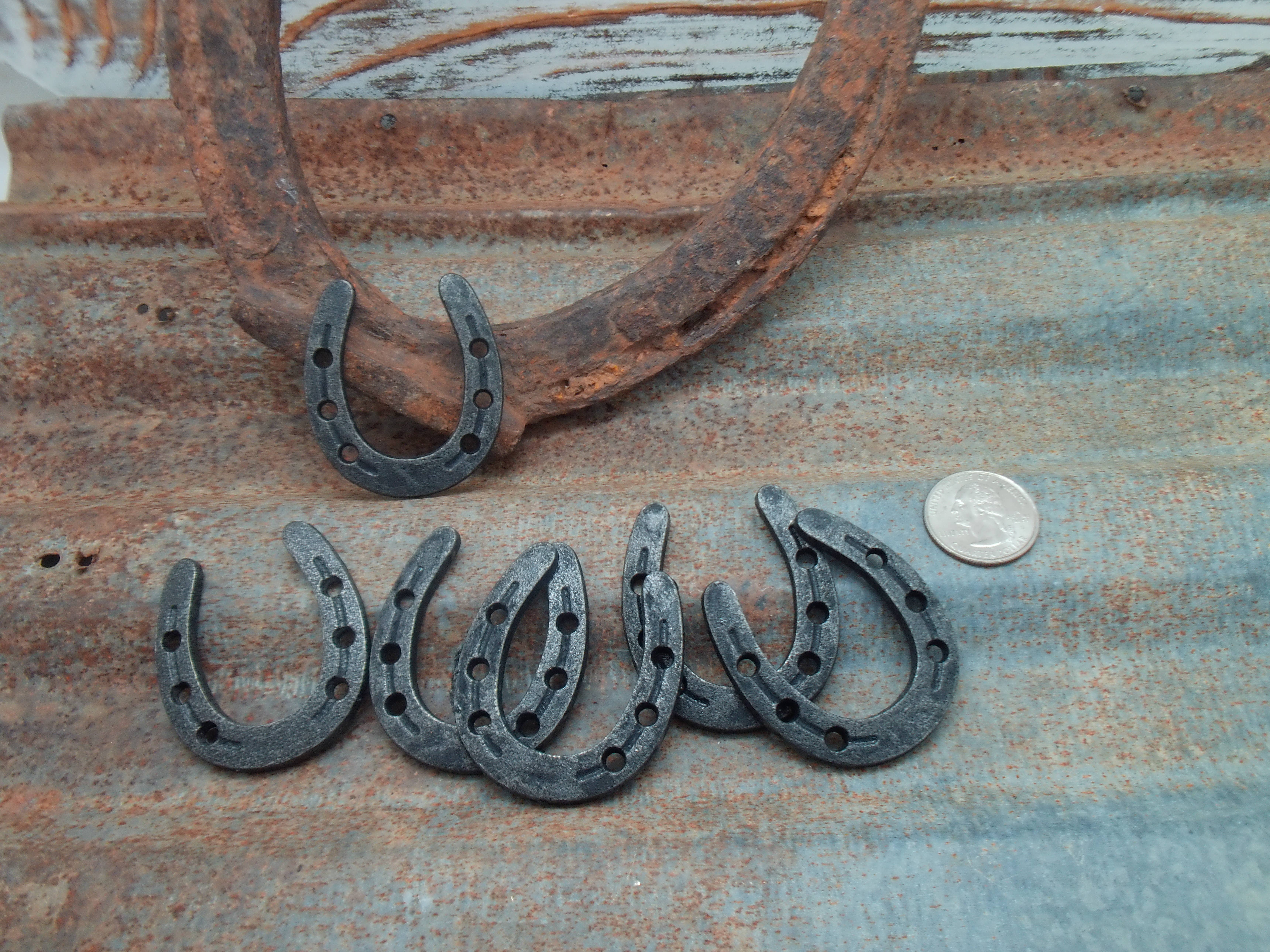 The Lucky Horse Company – wholesale Retailer display – Paper & novelty – FULL Display Box of Pocket Luck Horseshoes, Lucky Tokens1