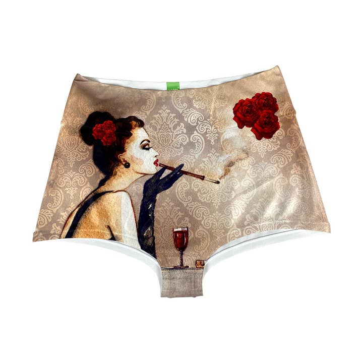 Culotte Taille Haute Happy Hour pour la vente par HAPPY UNDIES