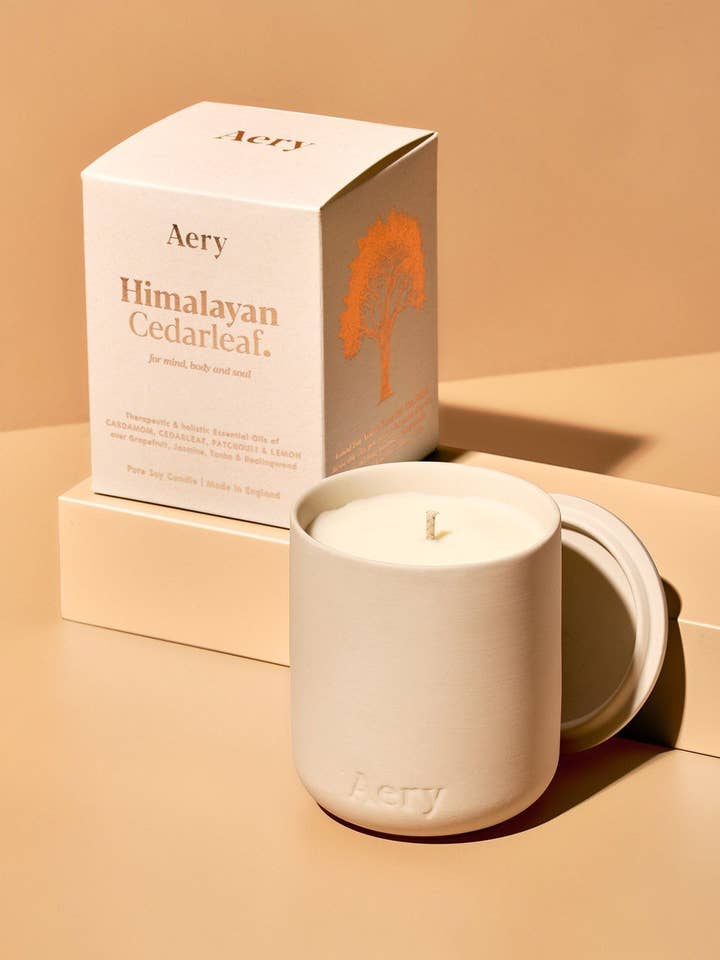 Himalayan Cedarleaf Scented Candle for wholesale by Aery Living