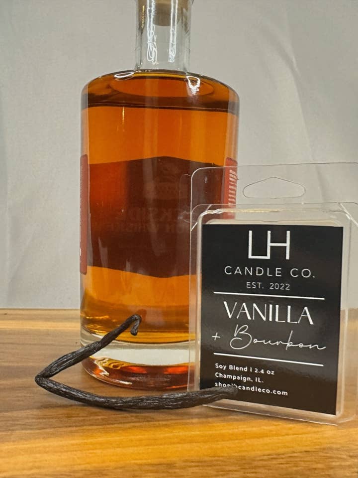 Vanilla + Bourbon Wax Melt | Boutique Gifts for wholesale by LH Candle Co. (Formerly LH Mercantile)