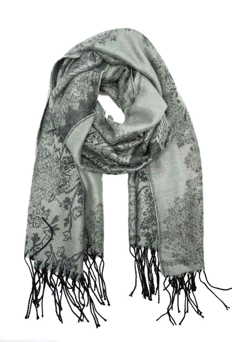 LINETA - Wholesale Scarf - Women's - Fringe scarf8