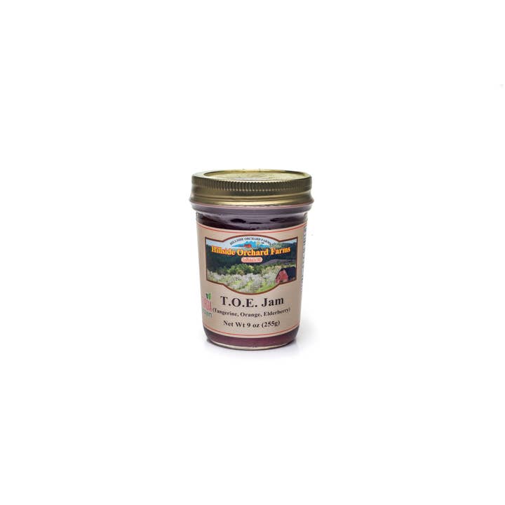 Hillside Orchard Farms - Wholesale Jam/Jelly - T.O.E Jam - Tangerine, Orange, Elderberry Blend