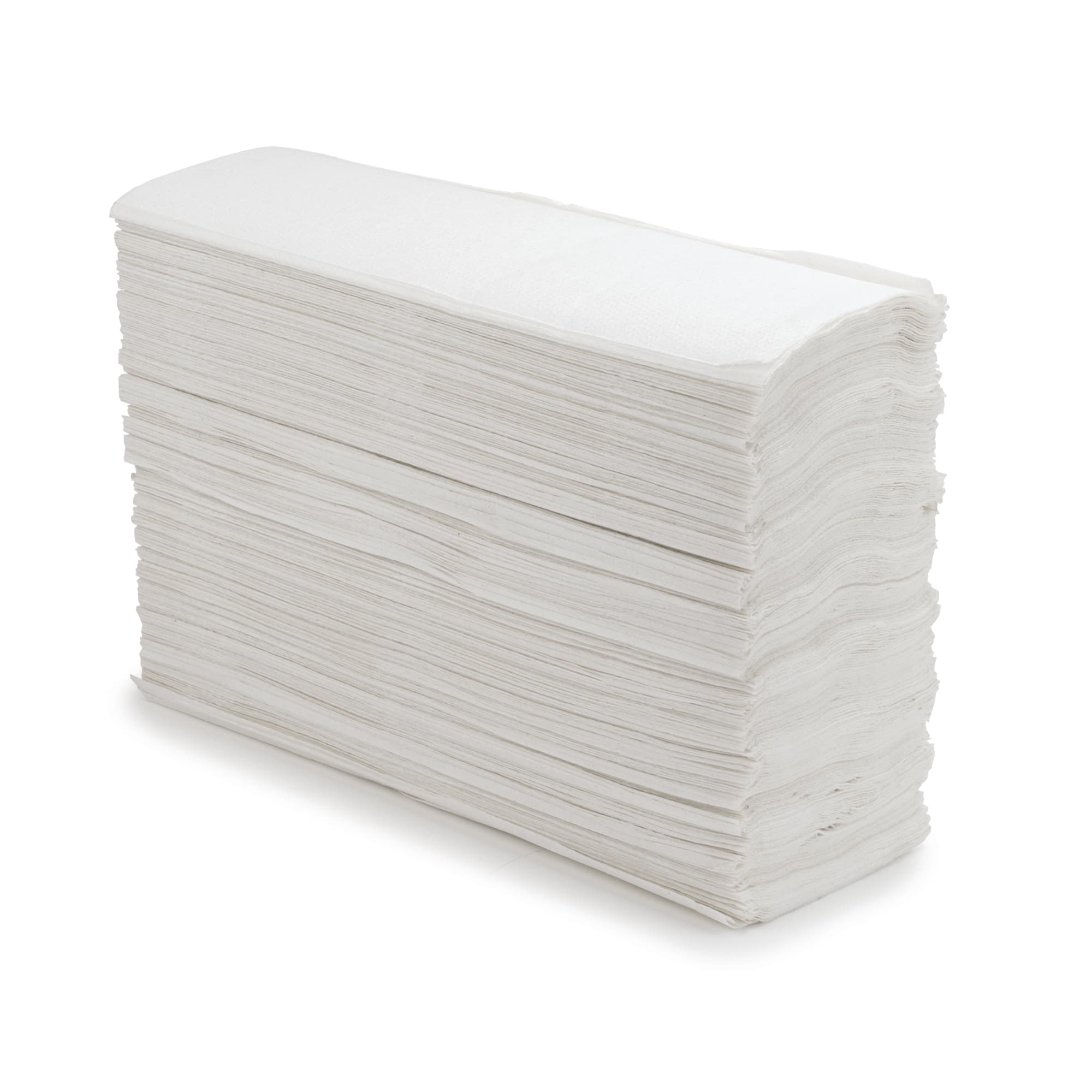 EcoQuality - Vente Essuie-tout - Essuie-mains en papier blanc 1-ply pli C, 24 x 29 cm, pli multi-usage1