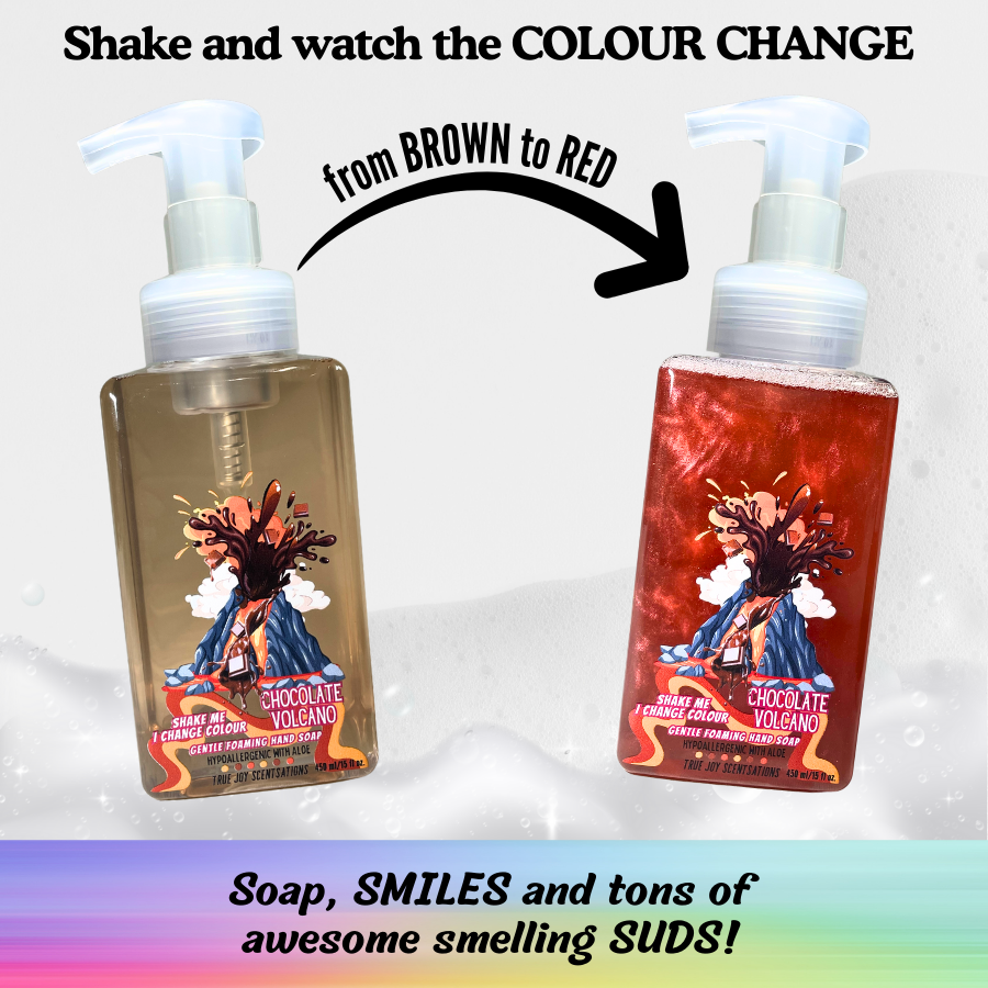 REMOVED BRAND - Wholesale Hand Soap/Wash - Kids & Baby - Chocolate Volcano Kids Colour Changing Foaming Hand Soap1