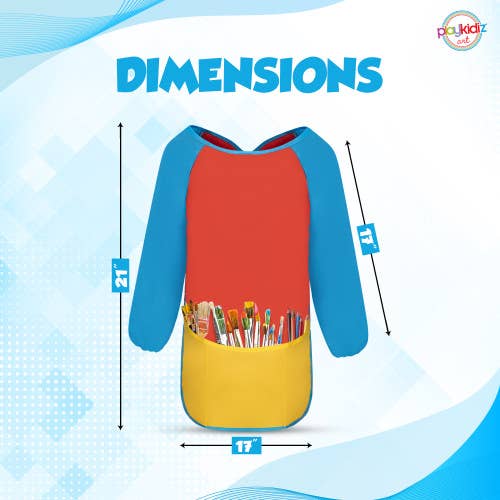 The Toy Group – wholesale Art set – Child & baby – Playkidiz Art Kids Smock Paint Shirt, Set of 2 Preschool Art7
