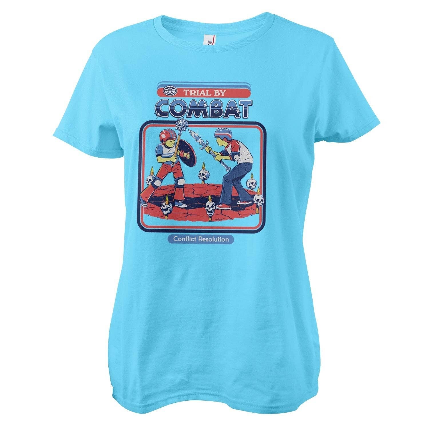 Hybris Production AB - Vendita all'ingrosso Maglietta serigrafata - Donna - Maglietta Trial By Combat Girly1