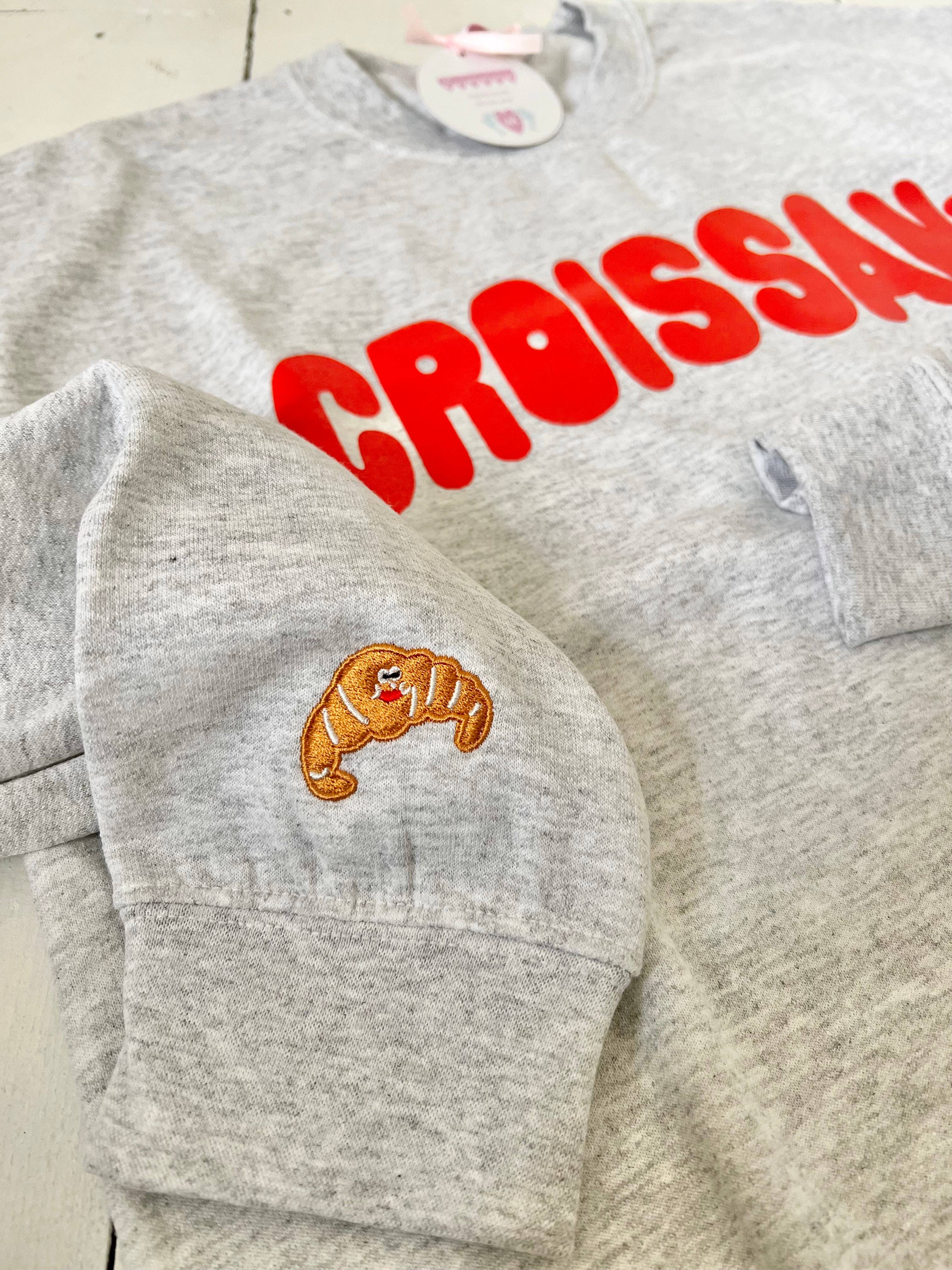 Limpet Store - Wholesale Graphic Sweatshirt - Women's - The Croissant Oversized Sweatshirt8
