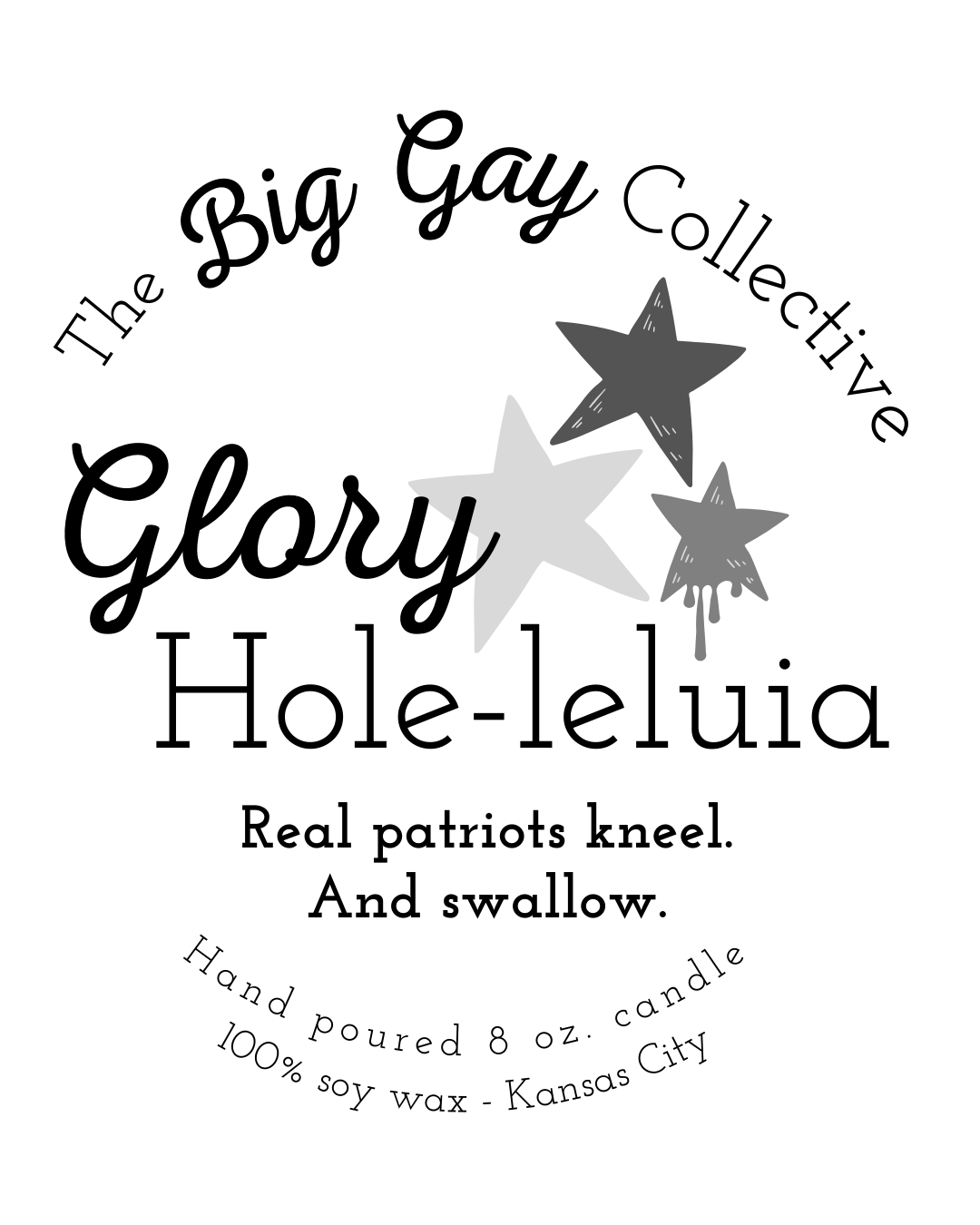 The Big Gay Collective LLC - Wholesale Jar/Filled Candle - Glory Hole-leluia3