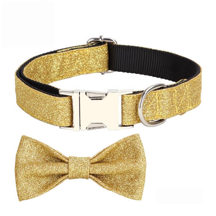 Toby Supply - Wholesale Pet Collar - Cat/Dog - Holiday Dog Collar – Cute Bow Tie Design_CWMM75868