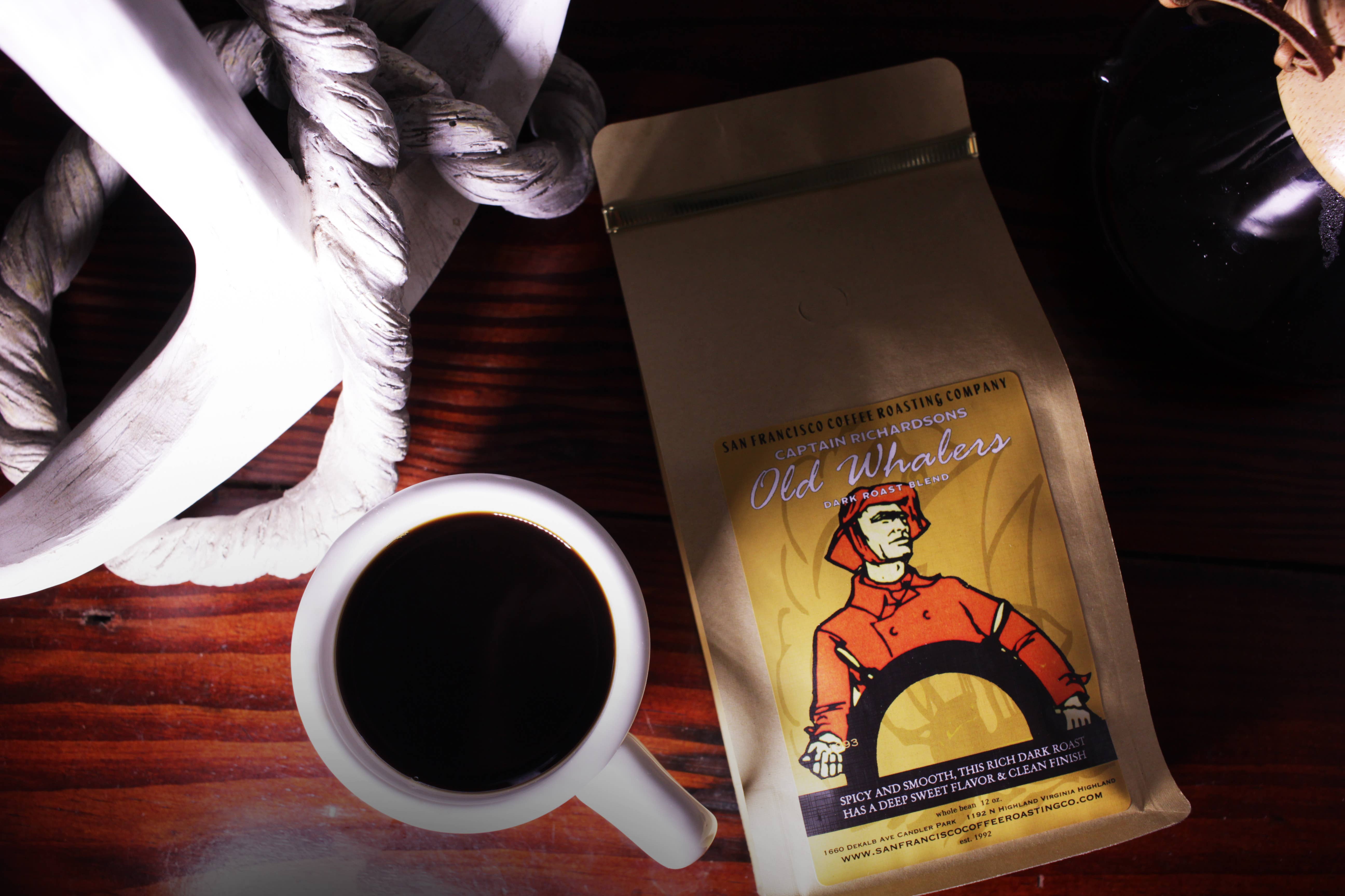 San Francisco Coffee Roasting Co – wholesale Kaffebönor – Gammal Valfångares Blandning1