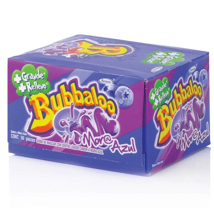 Food Crush Corp - Wholesale Chewing Gum - Bubbaloo Mint Chewing Gum Mexican Candy (Cases of 47)