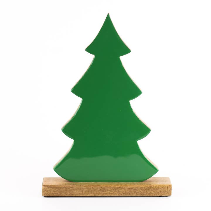 The Royal Standard – Großhandel Tischdeko – Arbre Tree Jolly Grün/Natur 7x12x2