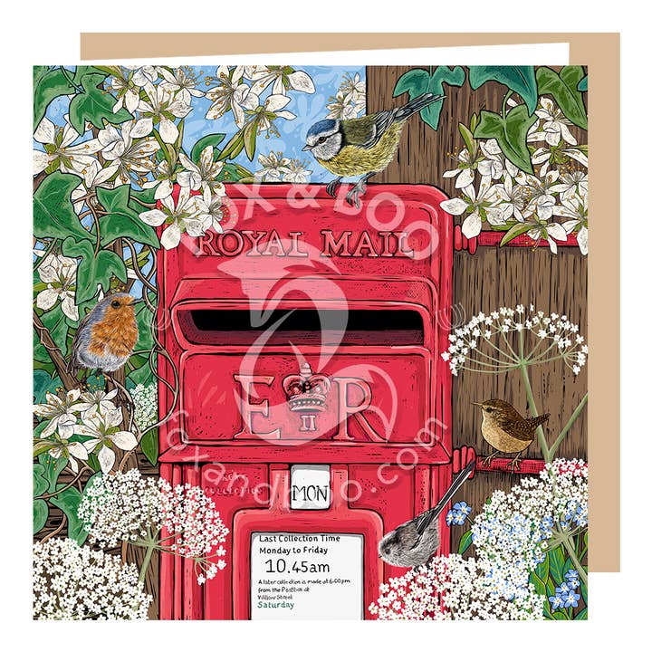Last Post Greeting Card for wholesale by Fox & Boo