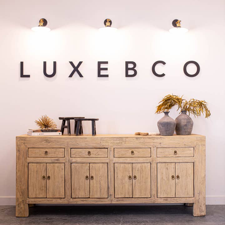 Luxe B Co - Wholesale Console Table - Tahoe Reclaimed Elm Wood Console Table