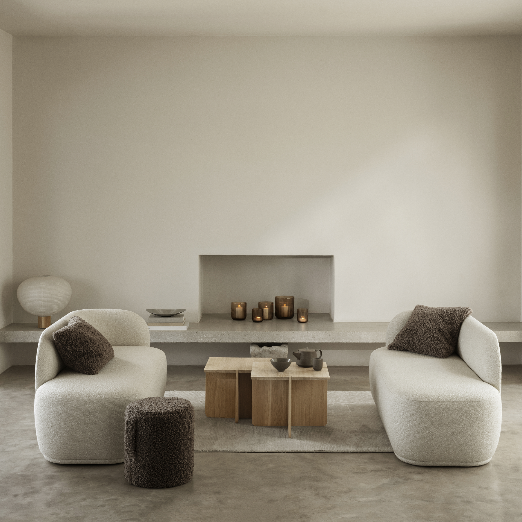 blomus - Wholesale Pouf - TEDDY Upholstered Pouf4