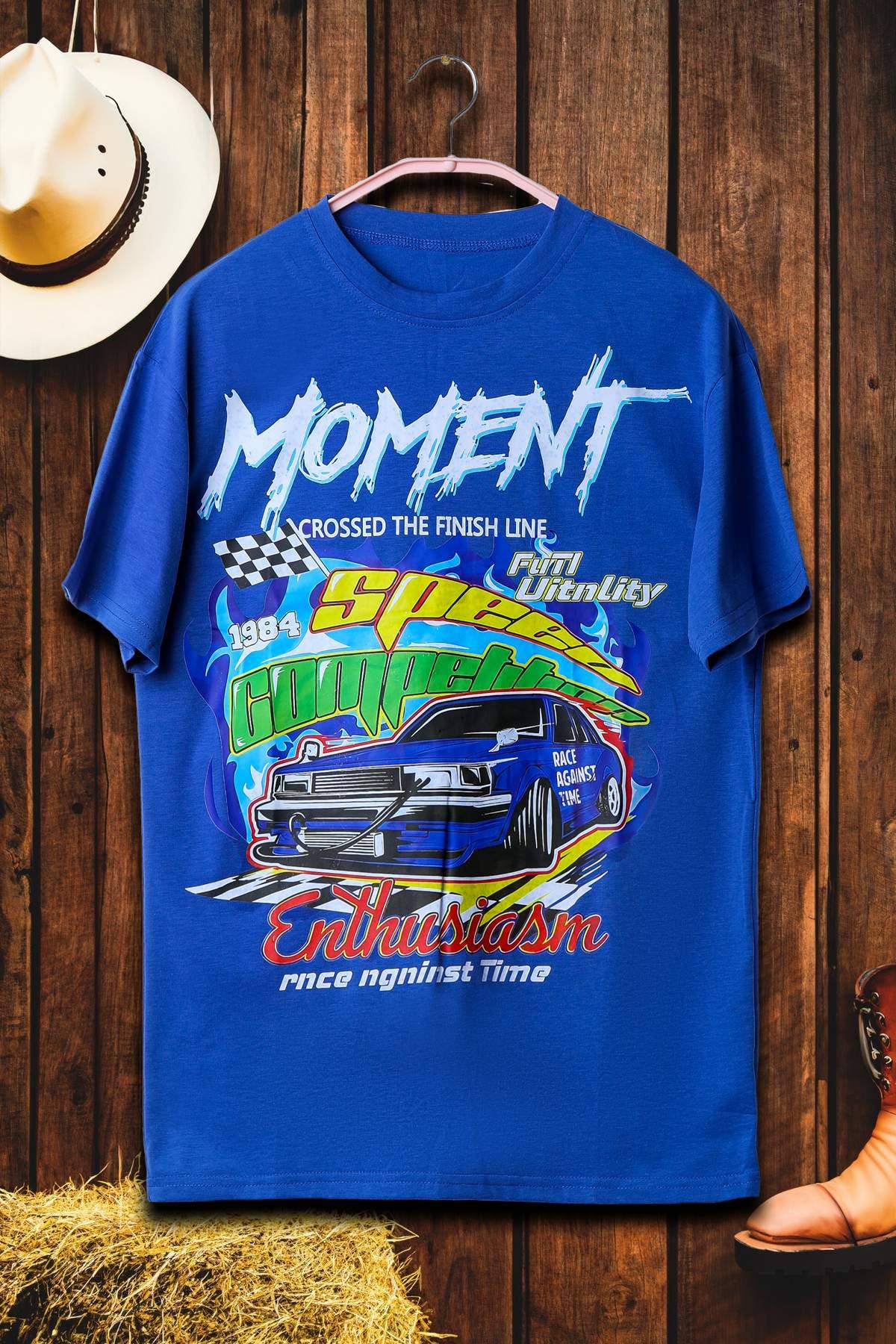 Fashion Combination – Großhandel Bluse – Damen – Coolane Brief- & Auto-Print-T-Shirt14