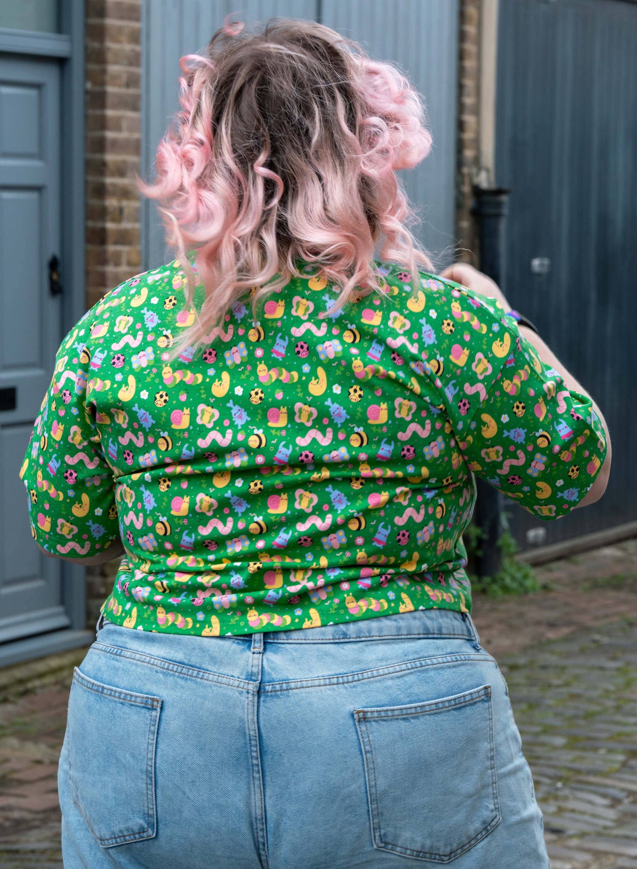 Rebel Romance – wholesale T-shirt – women's – Rebel Romance x Dipstick Store Bugs Cropped Boxy Tee12