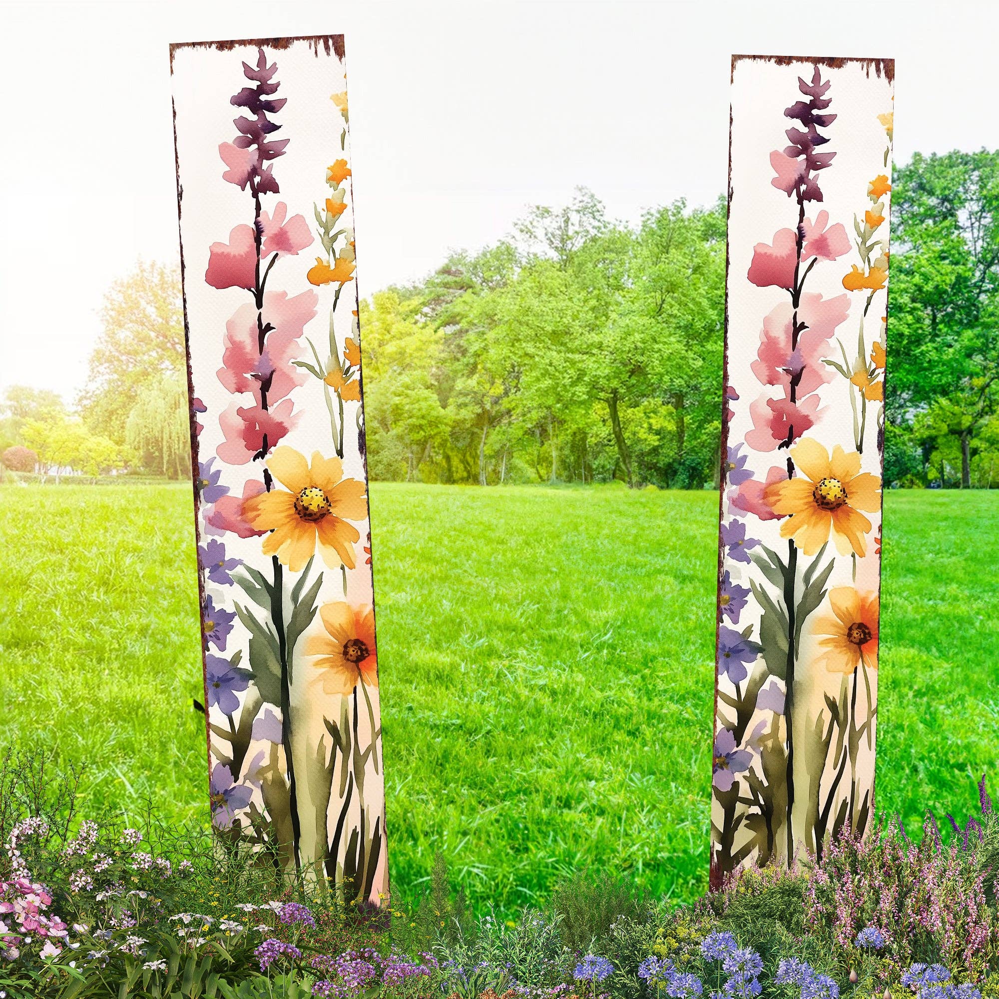 TX USA Corporation – wholesale Gräspiggar – Sommarängsblomma Trädgårdsstake - Utomhus Lantlig Blomsterdekoration4