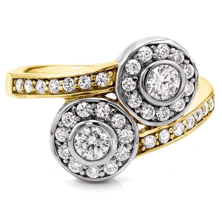 Anello Promise in oro 10 carati e diamanti TB-PR-0167-TT-J per la vendita all'ingrosso da parte di TwoBirch