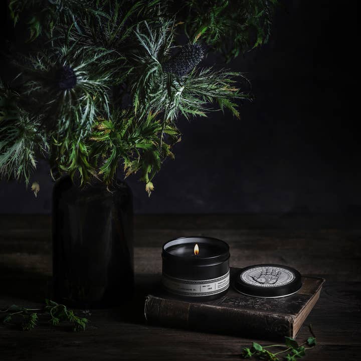 NOIR | Fortune + Destino | 8oz Vela Viaje para venta al por mayor de L'apothicaire Co.