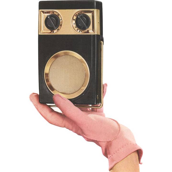 Found Image Press - Wholesale Magnet - Magnet TF-140 Big Transistor Radio
