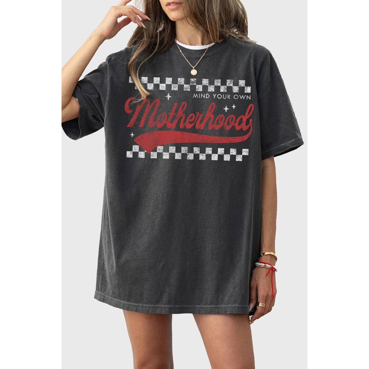 HRTandLUV - Wholesale Screen Printed T-Shirt - Women's - MOTHERHOOD MINERAL GRAPHIC TEE0