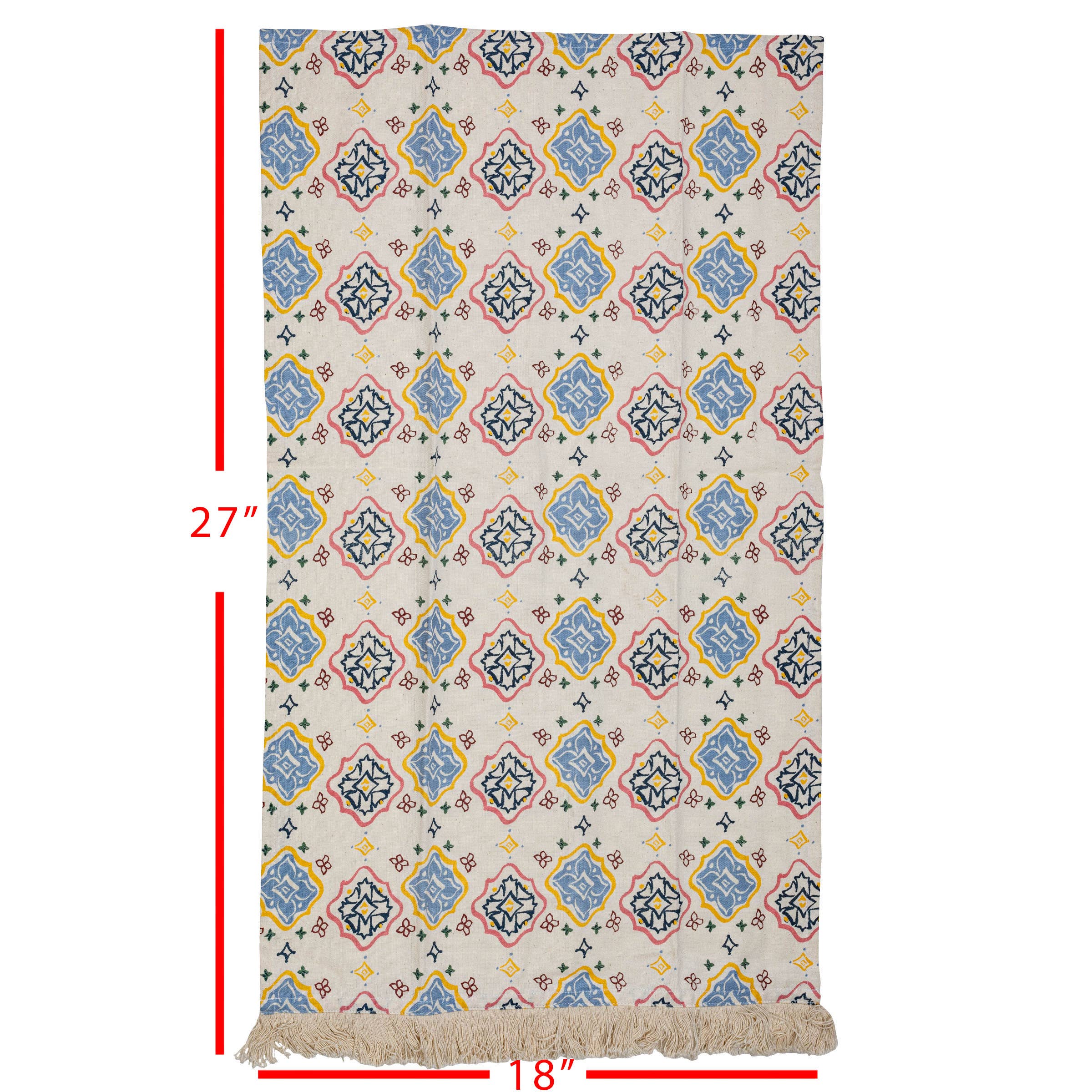 Foreside Home & Garden - Wholesale Tea Towel - SALE - Ava Multicolored Cottage Tea Towel4