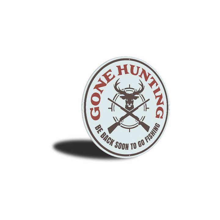 Lizton Sign Shop, Inc - Wholesale Sign - Gone Hunting Cabin Sign