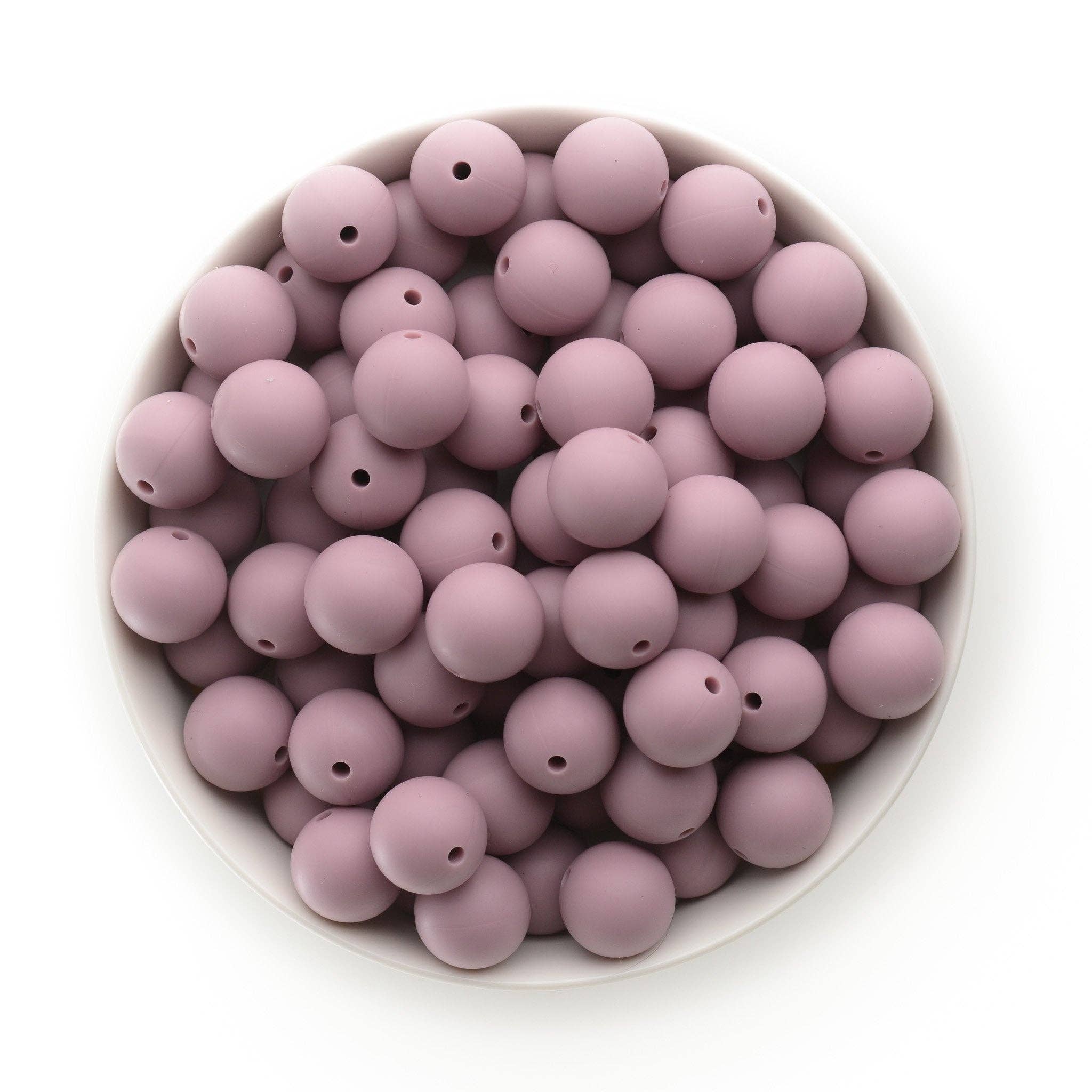 Cara & Co Silicone Craft Supply - Wholesale Beads - 15mm Round Silicone Beads48